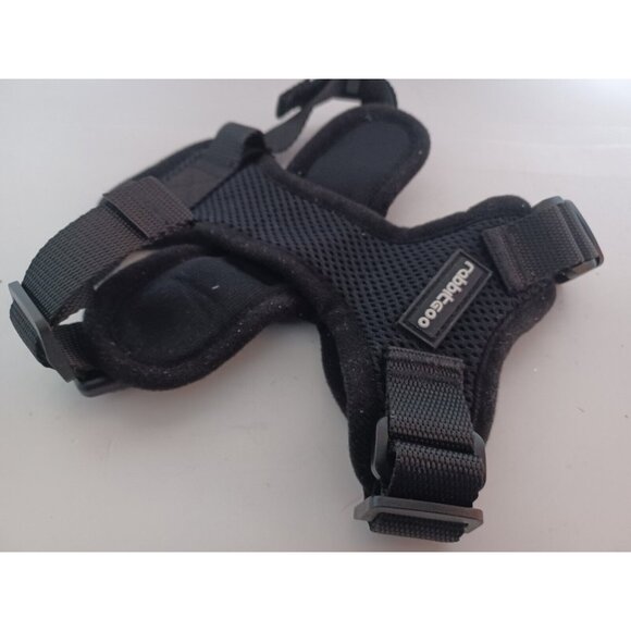 rabbitgoo Escape Proof Dog Harness Reflective Adjustable Vest Black -XS - Picture 5 of 16